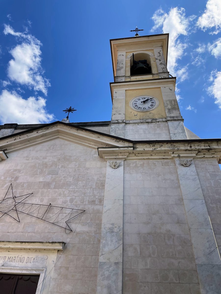 Campanile der Pfarrkirche San Martino in Cembrano, Maissana