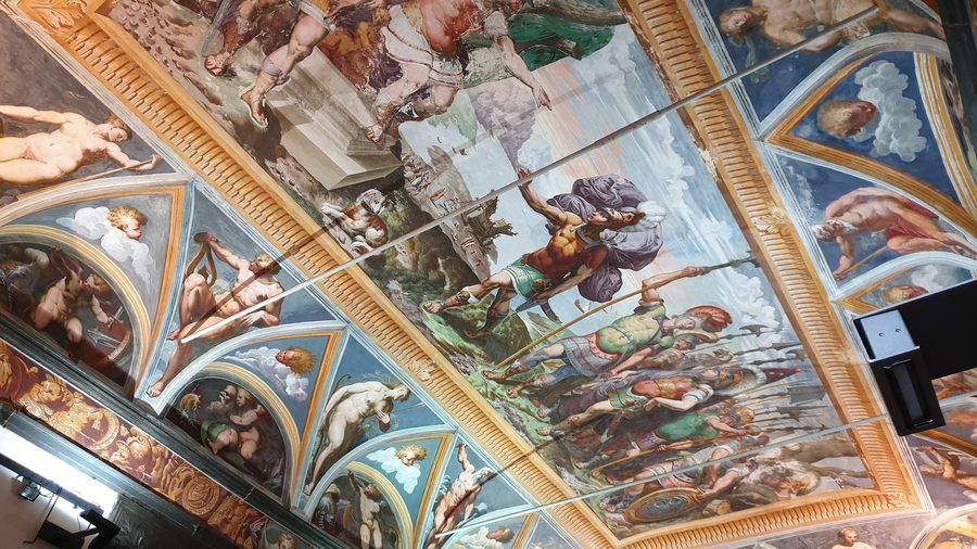 Fresco in the Museo Navale di Pegli