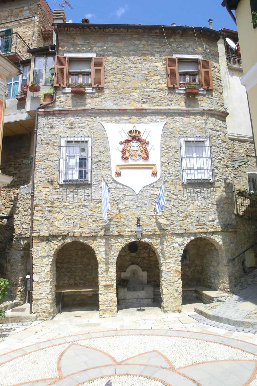 Palazzo dei Monaci, historic seat of Seborga's mint