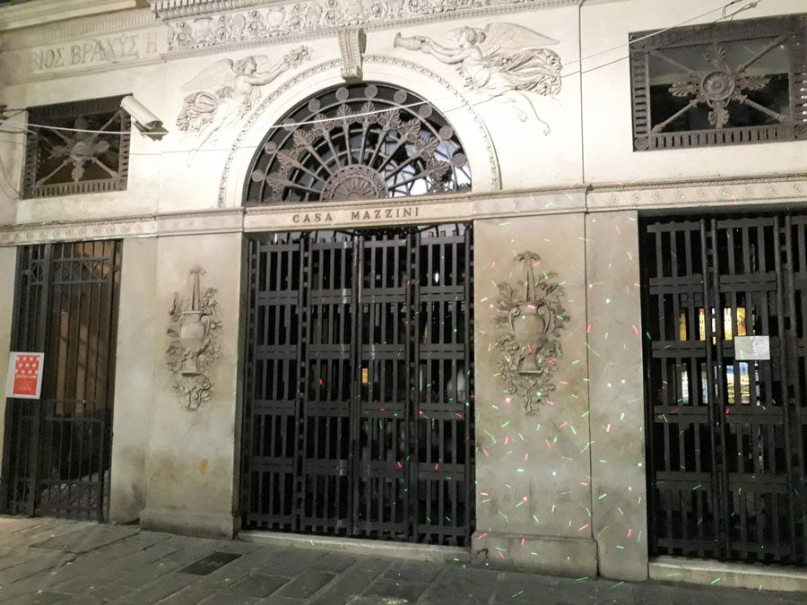 Exterior façade of the Museo del Risorgimento e Istituto Mazziniano in Genoa