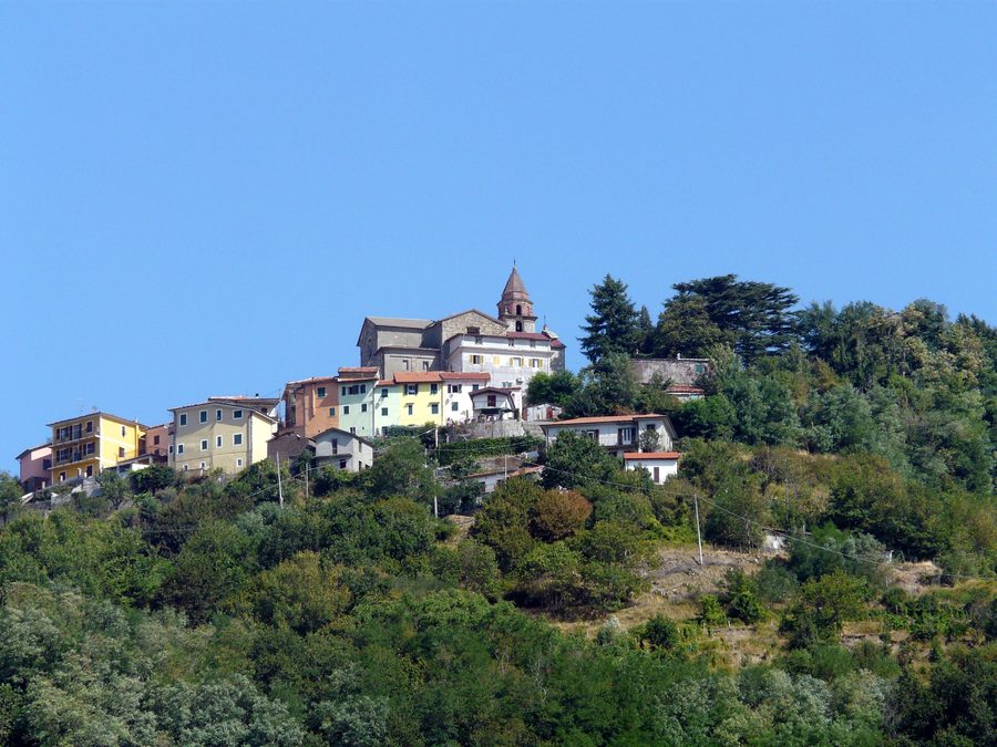 Panorama of Suvero in the municipality of Rocchetta di Vara