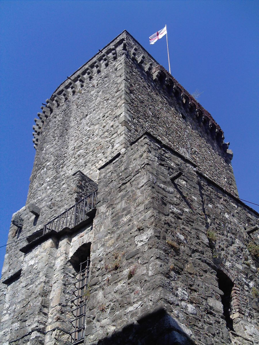Tower of Castello Fieschi in Varese Ligure
