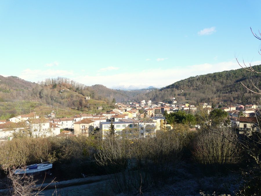 Panorama von Riccò del Golfo di Spezia in Ligurien