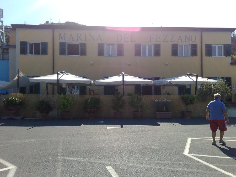 Marina von Fezzano an der Küste Liguriens