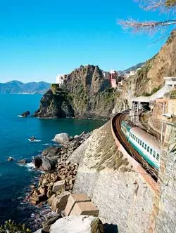 Trains in Liguria